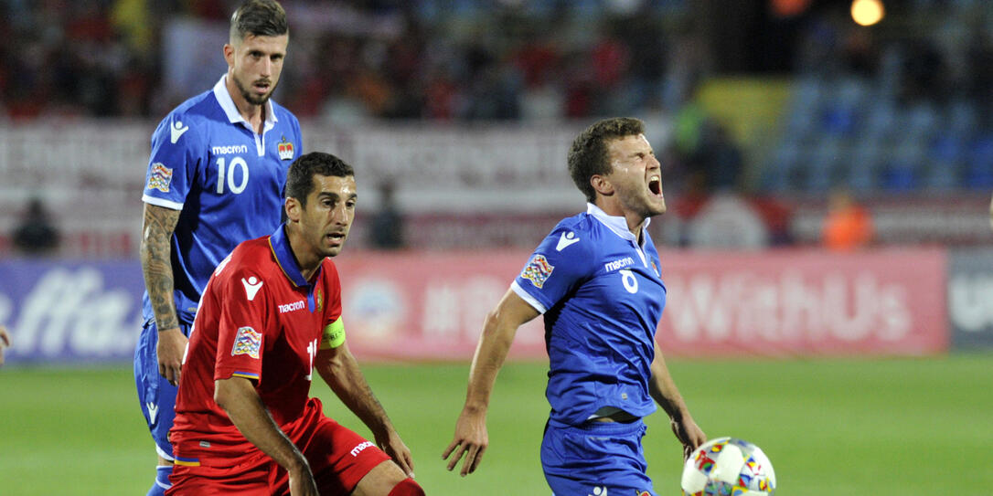 Mkhitaryan foult Sele