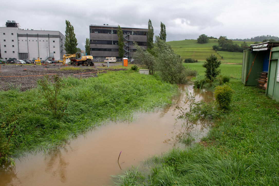 Hochwasser Rhein und Kanal