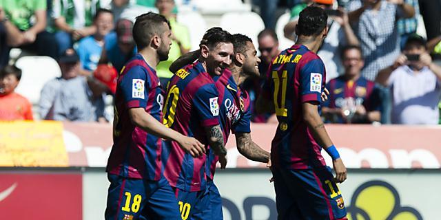 Lionel Messi schoss seine Saisontore 50 und 51
