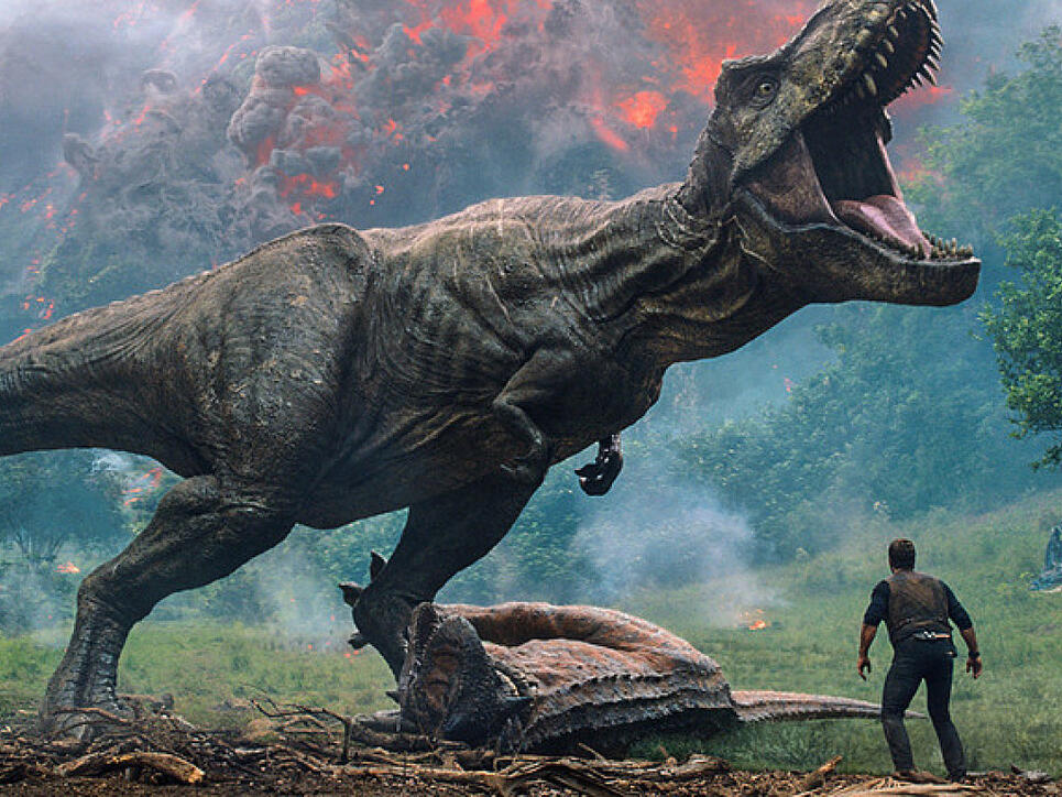 "Jurassic World: Fallen Kingdom" hat am Wochenende vom 7. bis 10. Juni 2018 am meisten Filmfans in die Schweizer Kinos gelockt. (Archiv)