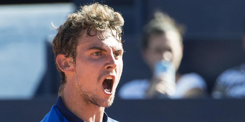 Emotionaler Sieg: Henri Laaksonen erreichte in Gstaad nach einem dramatischen Finale die 2. Runde