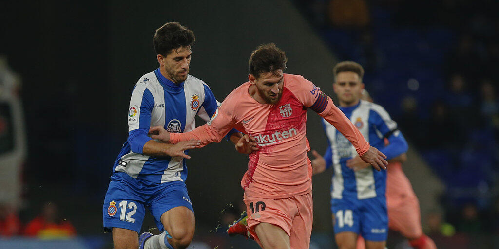 Lionel Messi war gegen Espanyol zweimal erfolgreich