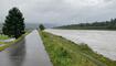 Hochwasser Rhein und Kanal (28.08.2023)