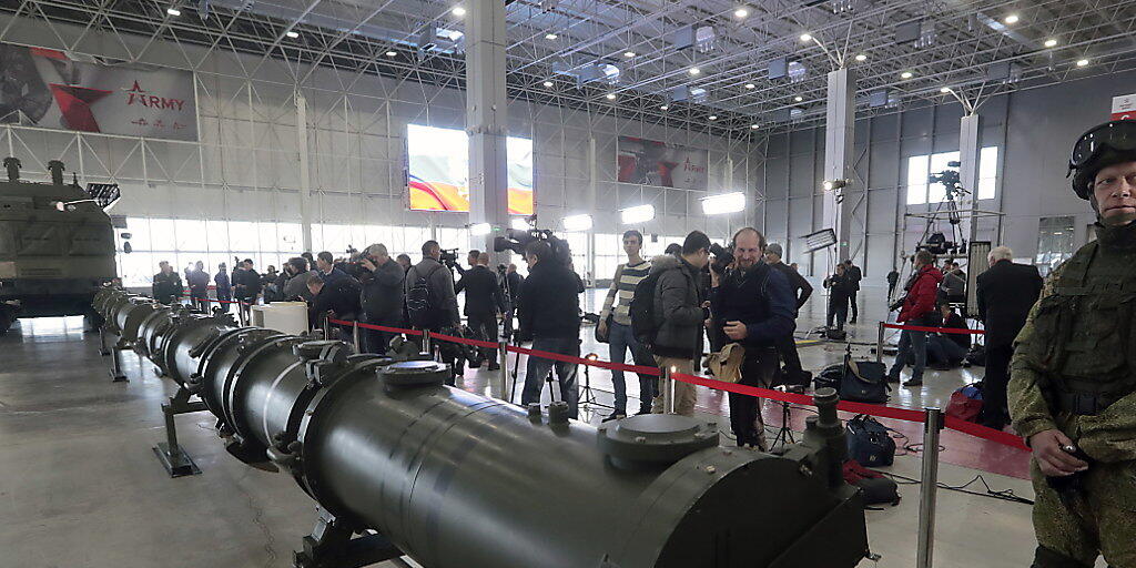Russland soll laut einem Zeitungsbericht mehr Marschflugkörper des Mittelstreckensystems SSC-8 haben als bisher bekannt. (Archivbild) Russland soll laut einem Zeitungsbericht mehr Marschflugkörper des Mittelstreckensystems SSC-8 haben als bisher bekannt. (Archivbild)