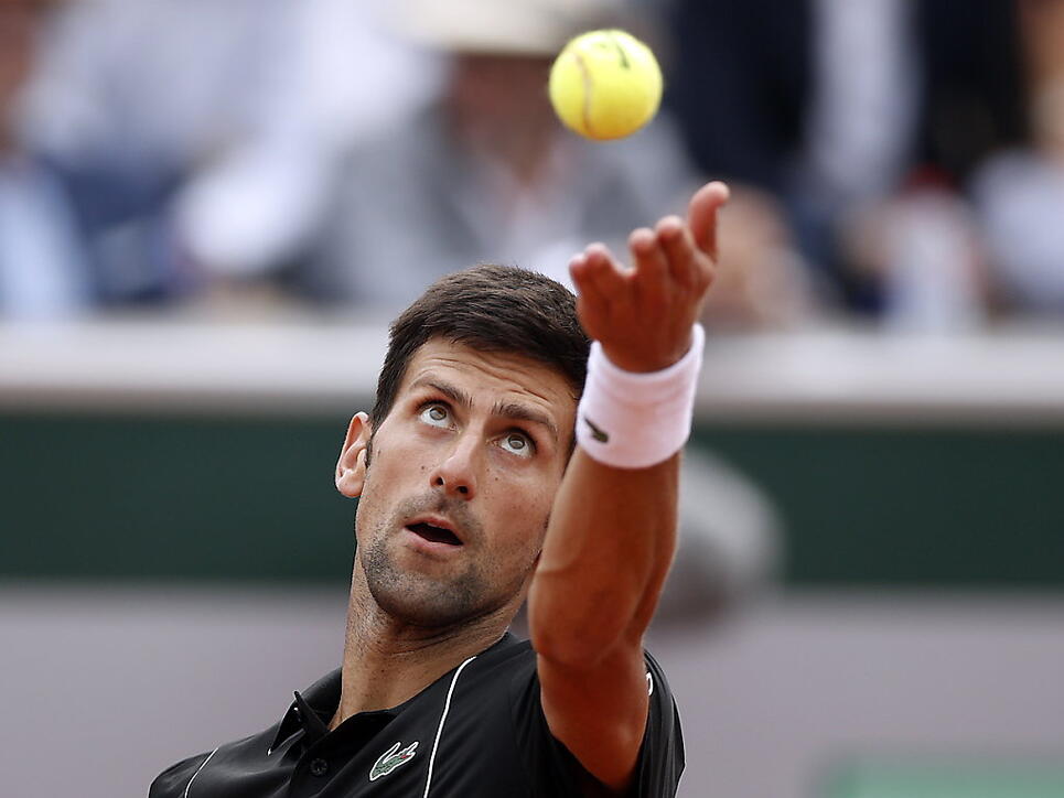 Bereit für die Rasensaison: Novak Djokovic scheint seine Enttäuschung nach dem Viertelfinal-Out am French Open gegen den italienischen Überraschungsmann Marco Cecchinato überwunden zu haben