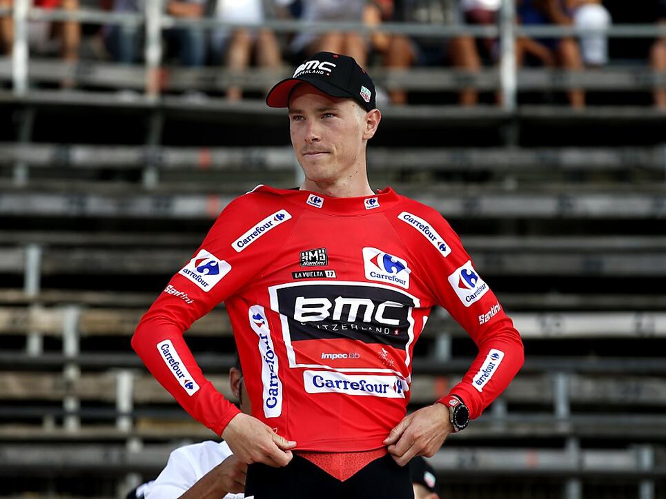 Dank Bonifikationen im Zwischensprint: Der Australier Rohan Dennis aus dem amerikanisch-schweizerischen Team BMC übernimmt am zweiten Tag des Giro 2018 die Gesamtführung