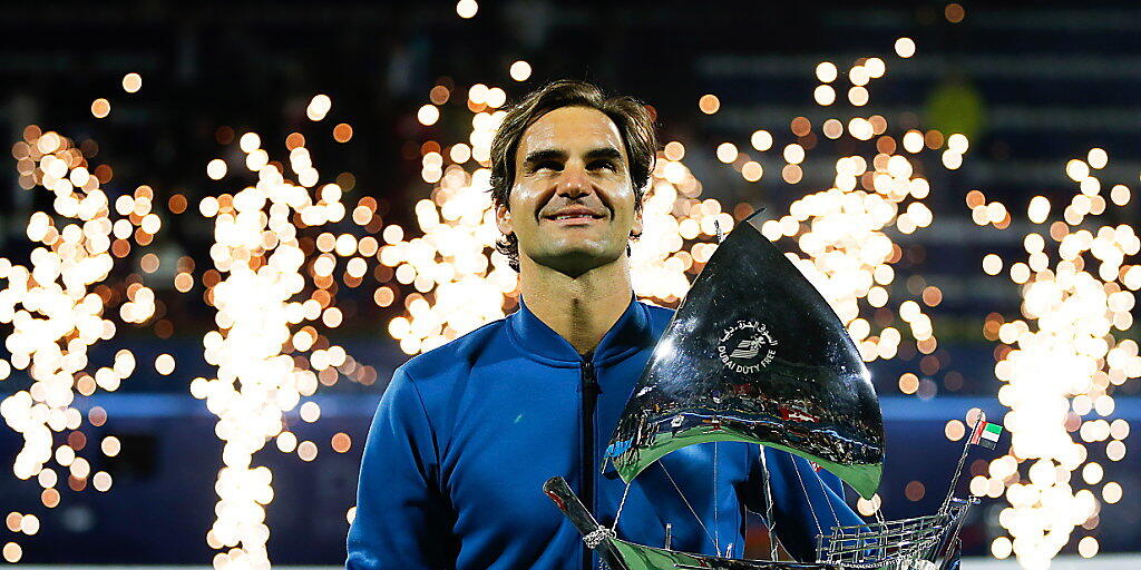 Roger Federer ist dank seinem 100. Turniersieg der Karriere in Dubai wieder die Nummer 4 der Weltrangliste