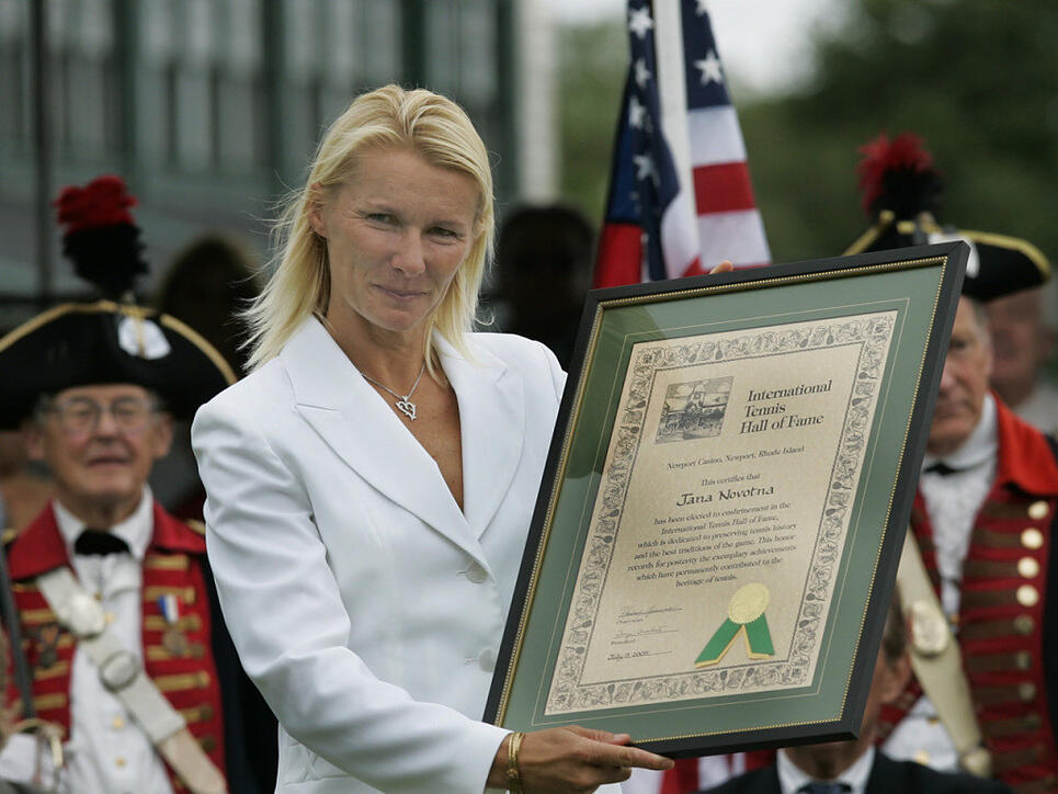Jana Novotna verlor den Kampf gegen den Krebs