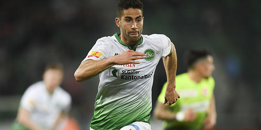 Nassim Ben Khalifa hat sein Glück im Trikot des FC St. Gallen nicht gefunden