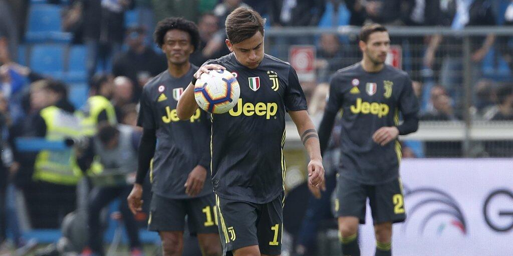 Kleiner Frust bei Juventus: Paulo Dybala & Co. verlieren in Ferrara und sind noch nicht Meister