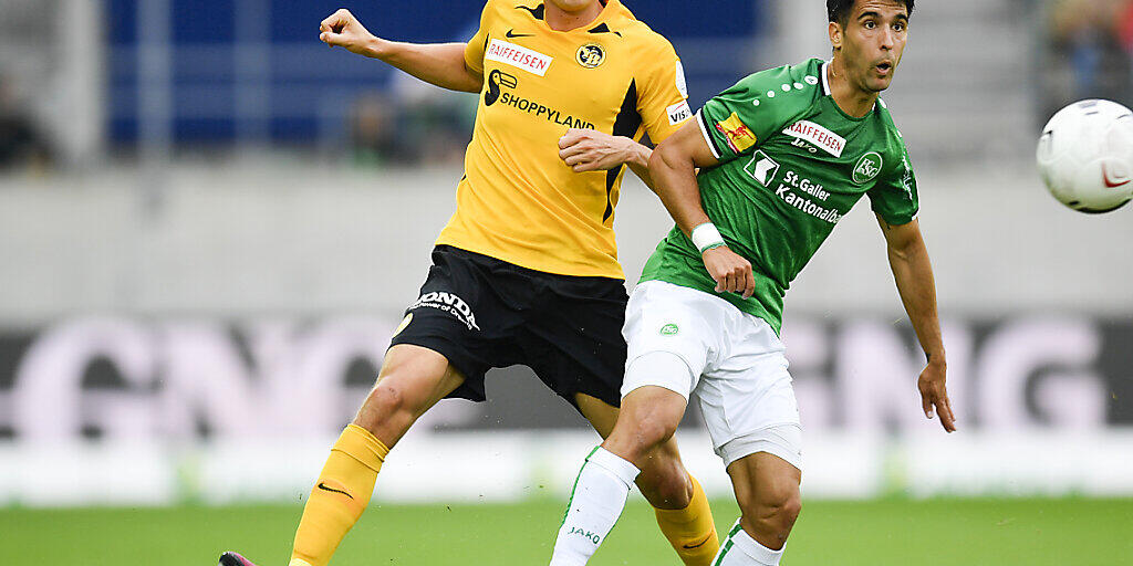Vincent Sierro, hier im Spiel vom letzten August gegen seine frühere Mannschaft St. Gallen (Victor Ruiz)
