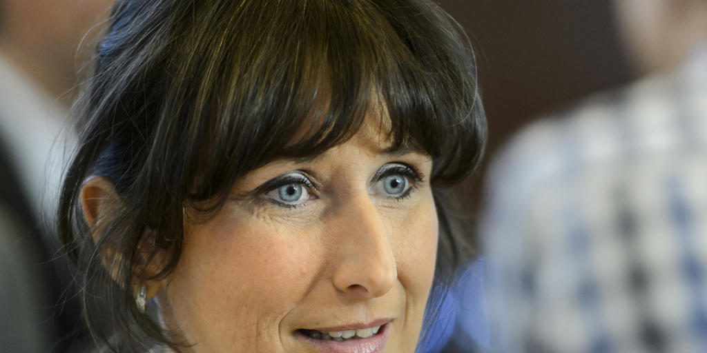 Hat sich in der Waadt vergeblich um einen Sitz im Nationalrat bemüht: Christine Bussat (BDP), Gründerin der Organisation Marche Blanche, hier am Wahltag in Lausanne