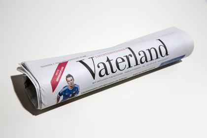 Vaterland Zeitungsrolle