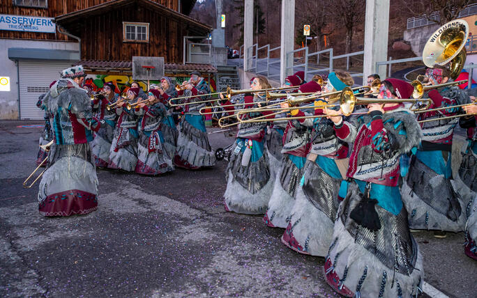 Fasnacht im Pipoltr Triesenberg