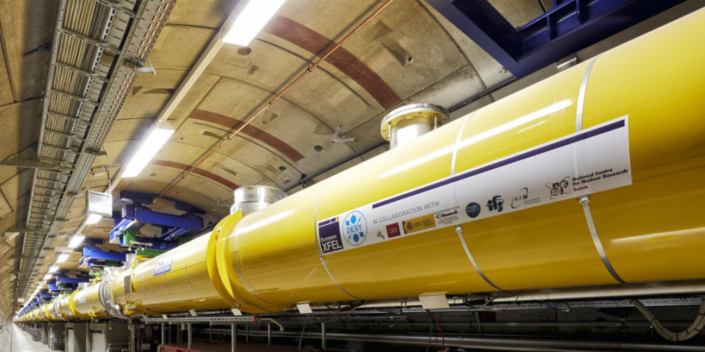 Mit dem Röntgenlaser European XFEL sollen Detailaufnahmen von Molekülen, Zellen und Viren möglich werden. (Archiv)