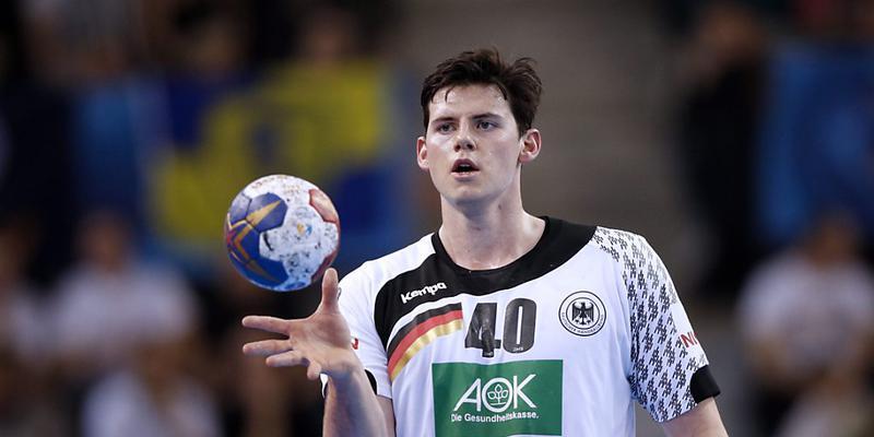Der deutsche Handballer Simon Ernst während dem WM-Spiel gegen Chile
