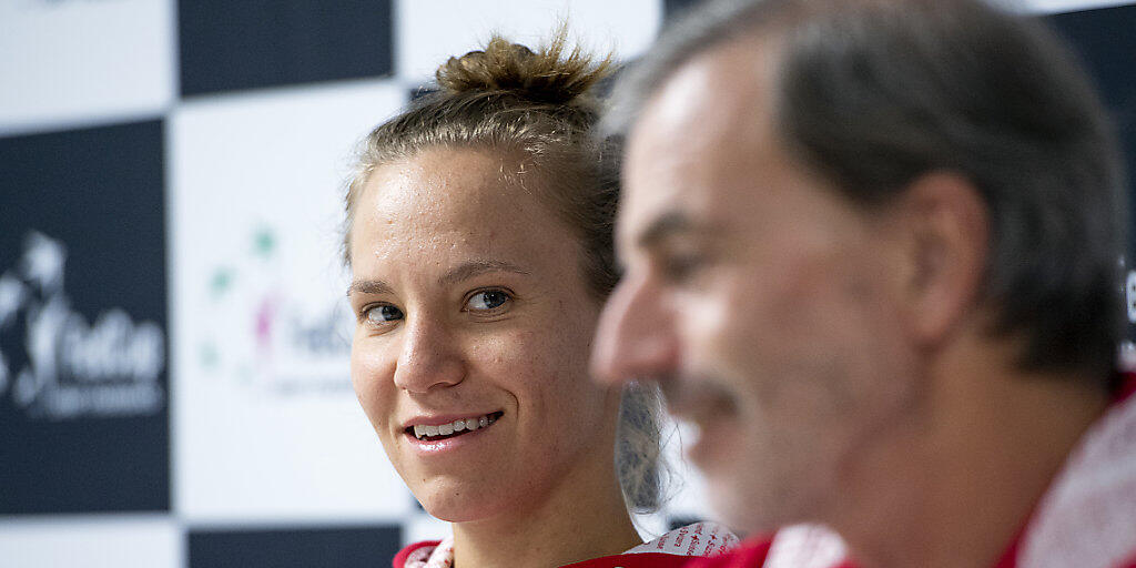 Keine Überraschungen: Viktorija Golubic macht für das Fed-Cup-Team von Captain Heinz Günthardt am Samstag den Auftakt gegen Madison Keys
