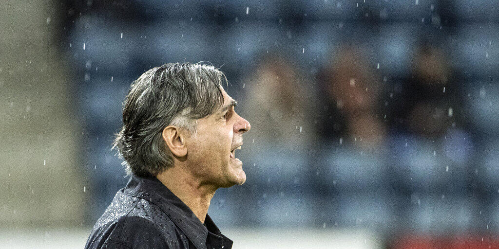 Maurizio Jacobacci feierte im Luzerner Regen einen gelungenen Einstand als Trainer von Lugano