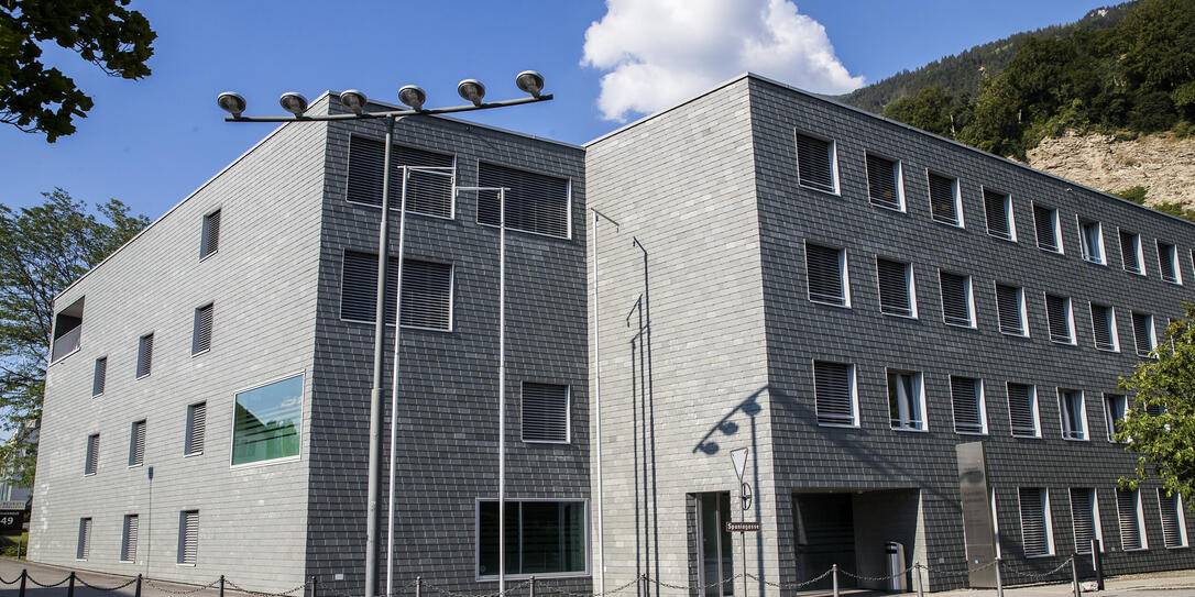 Gerichtsgeb&auml;ude in Vaduz