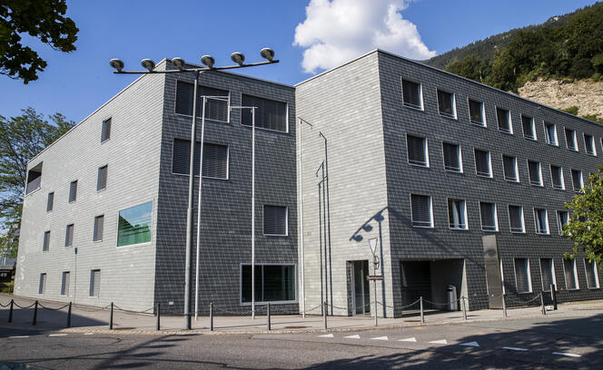 Gerichtsgeb&auml;ude in Vaduz