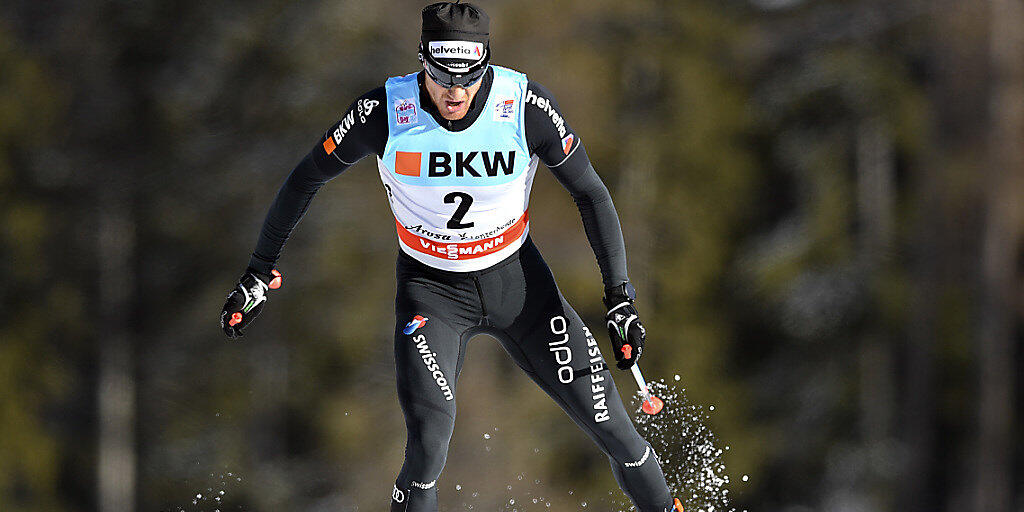 Dario Cologna darf mit Zuversicht auf das Finale der Tour de Ski blicken