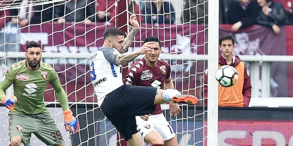 Mauro Icardi und seine Kollegen bemühten sich vergebens - bei Torino verlor Inter 0:1