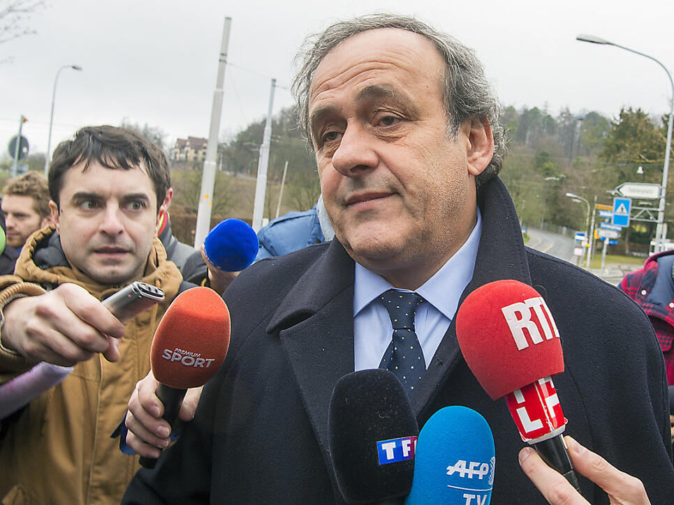 Michel Platini im Zentrum eines Skandals
