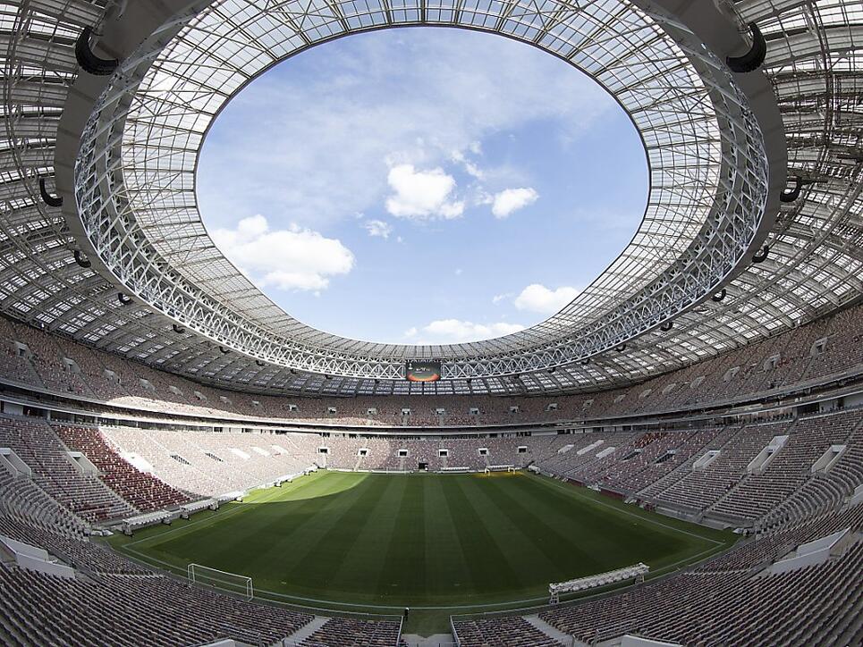 Das Luschniki-Stadion steht im Zentrum der WM in Russland