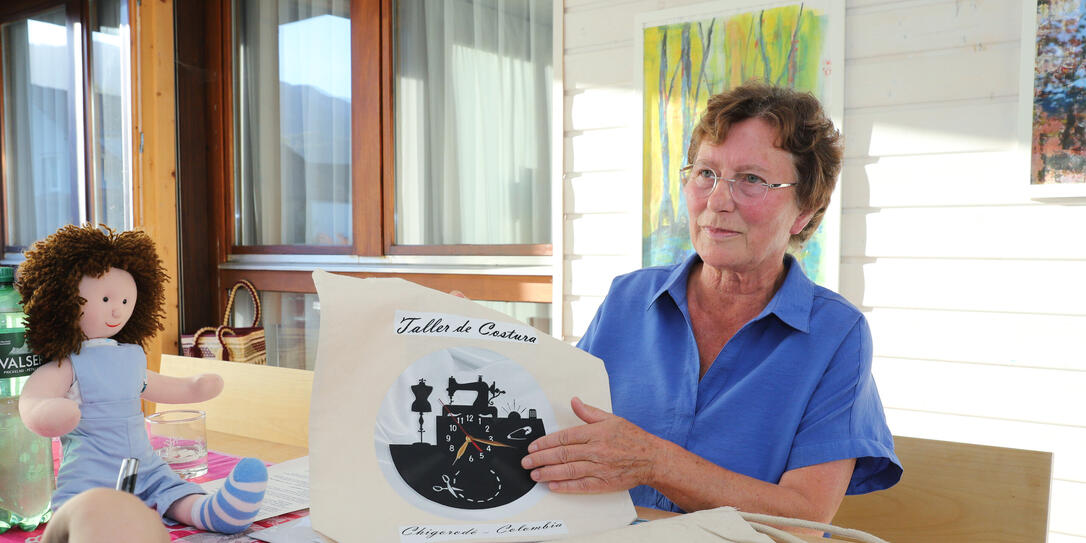 Margrit Ammann: hat ein Hilfsprojekt in Kolumbien aufgebaut (Nä