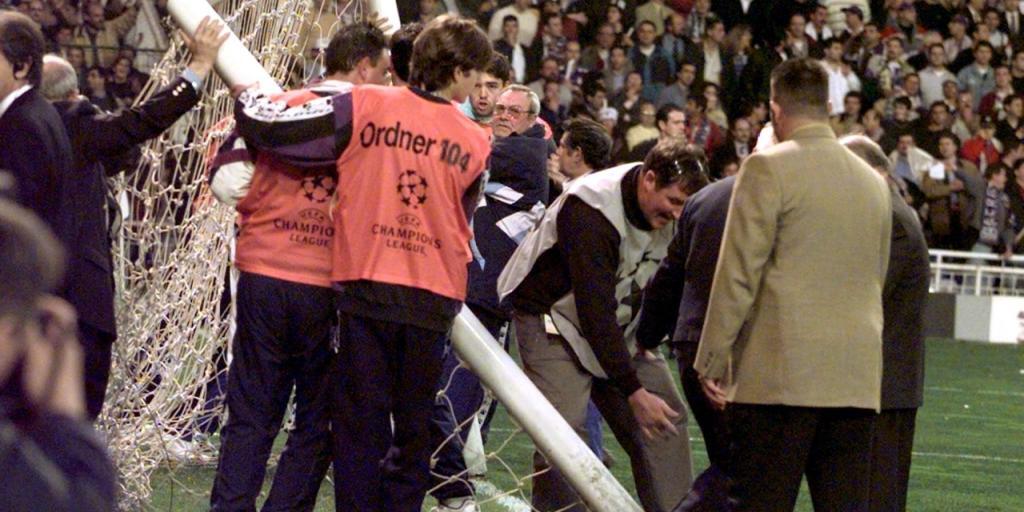 In Madrid fiel am 1. April 1998 das erste Tor schon vor dem Anpfiff