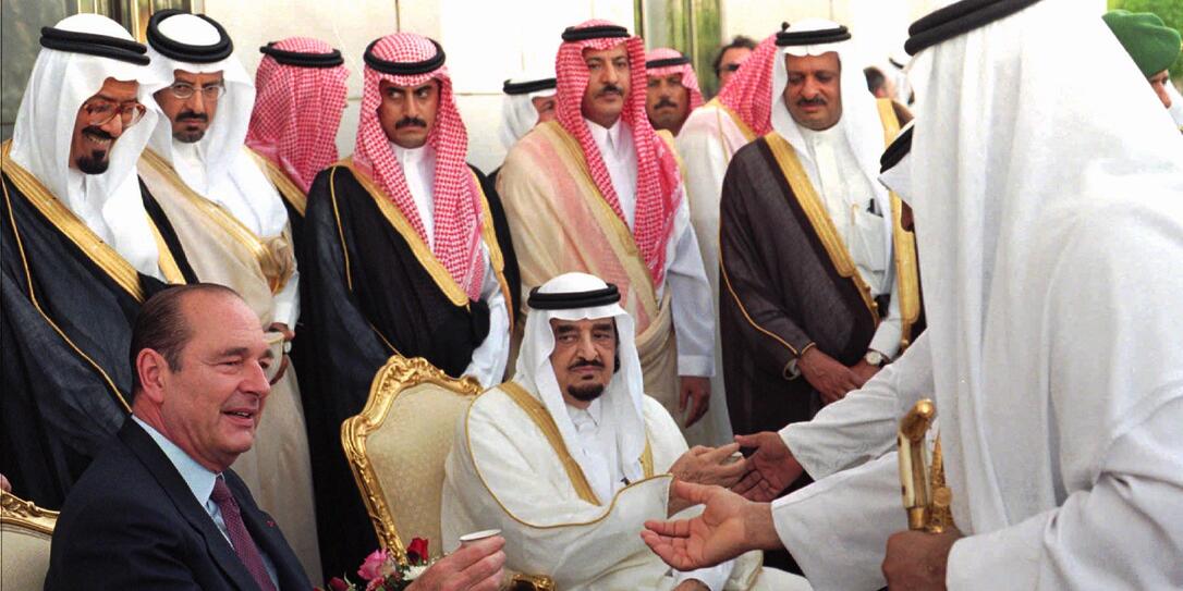 SAUDI ARABIEN FRANKREICH BESUCH JACQUES CHIRAC SAUDI ARABIEN FRANKREICH BESUCH JACQUES CHIRAC