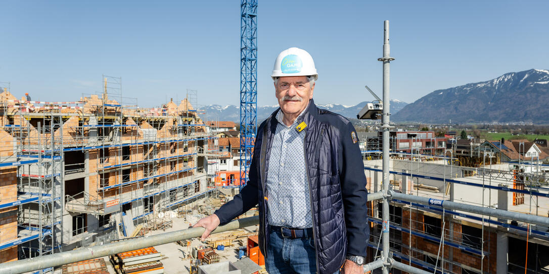 Chäsi Gams – Bauherr Stefan Dürr