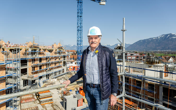 Ch&auml;si Gams &ndash; Bauherr Stefan D&uuml;rr