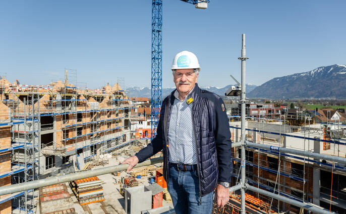 Ch&auml;si Gams &ndash; Bauherr Stefan D&uuml;rr