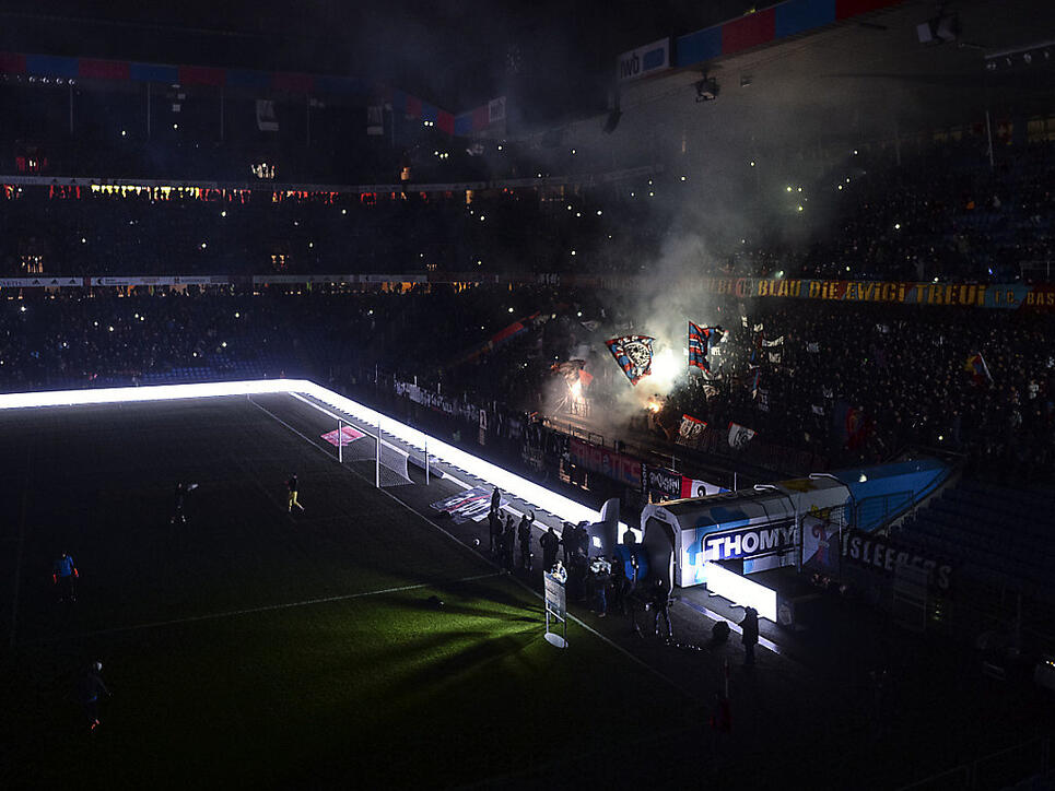 Im St. Jakob-Park gab es zu wenig Licht