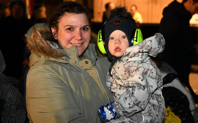 Monsterkonzert und Maskenball in Gams