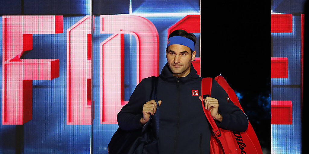 Zum 16. Mal bei den ATP Finals dabei: Vor dem zweiten Spiel gegen Dominic Thiem musste sich Roger Federer selber daran erinnern, welch ein Privileg es ist, in London dabei zu sein