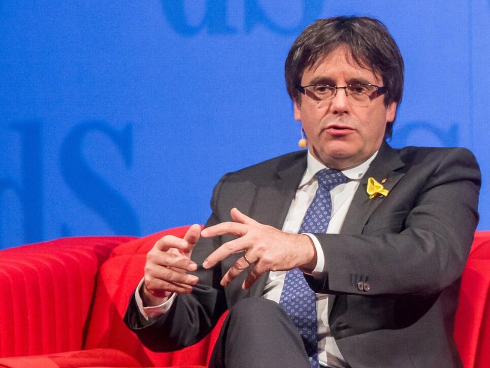 Das Oberste Gericht von Spanien hat den europäischen Haftbefehl gegen den Ex-Regierungschef Kataloniens, Carles Puigdemont, zurückgezogen. (Archiv)