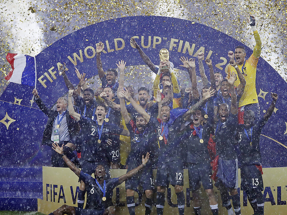 Frankreich feiert zum zweiten Mal nach 1998 den WM-Titel