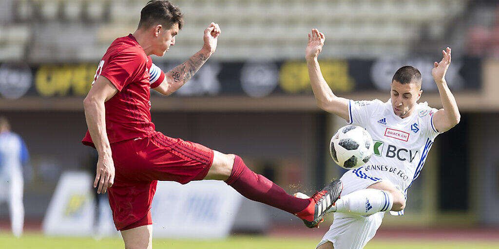 Dem FC Vaduz (hier mit Mario Bühler in rot) läuft es daheim vortrefflich: 16 Goals in den letzten vier Heimspielen