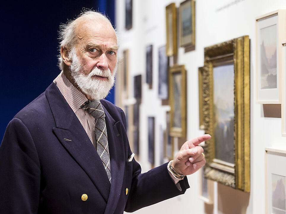 "Sie war eine talentierte Malerin": Prinz Michael of Kent spricht über seine Ururgrossmutter Victoria anlässlich einer Ausstellung im historischen Museum Luzern über einen Besuch der britischen Herrscherin von 150 Jahren.