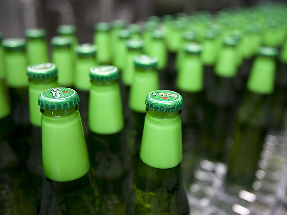 Die Fussball-WM hat der Brauerei Carlsberg zu einem Gewinnanstieg im ersten Halbjahr 2018 verholfen. (Archiv)
