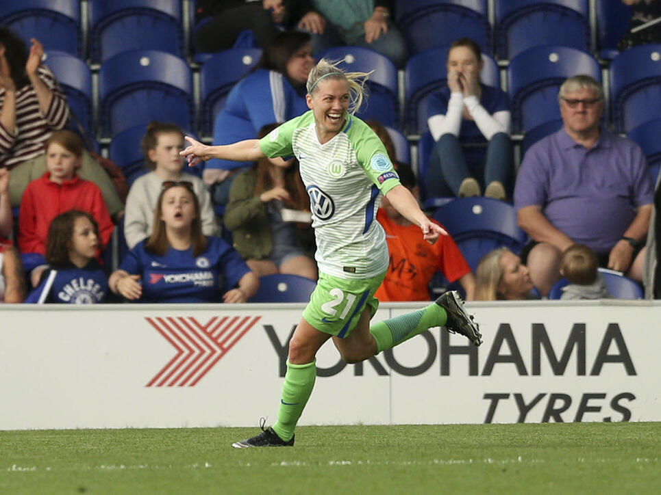 Lara Dickenmann erreichte mit dem VfL Wolfsburg den Champions-League-Final