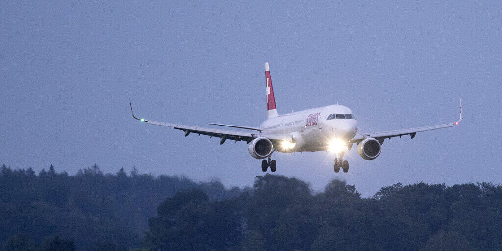 Auf Flügen werden die Passagierdaten vor der Landung in der Schweiz aufgenommen. (Symbolbild)