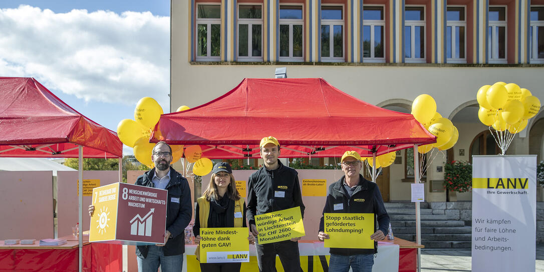 Tag für menschenwürdige Arbeit, Vaduz