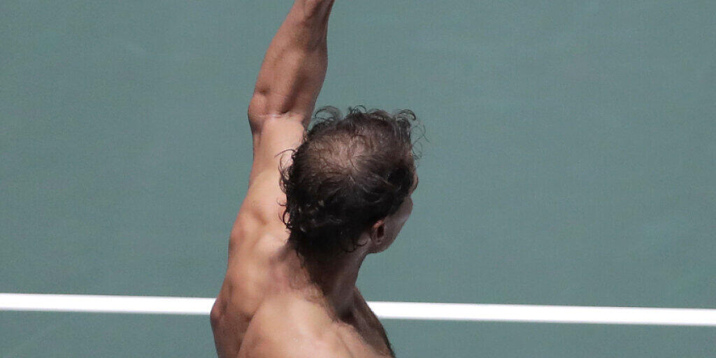 Starker Auftritt beim Davis-Cup-Final in Madrid: Rafael Nadal
