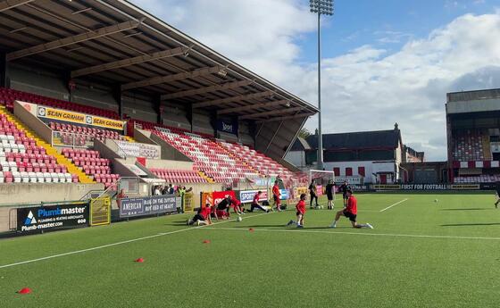 Abschlusstraining des FC Vaduz im Solitude Stadion
