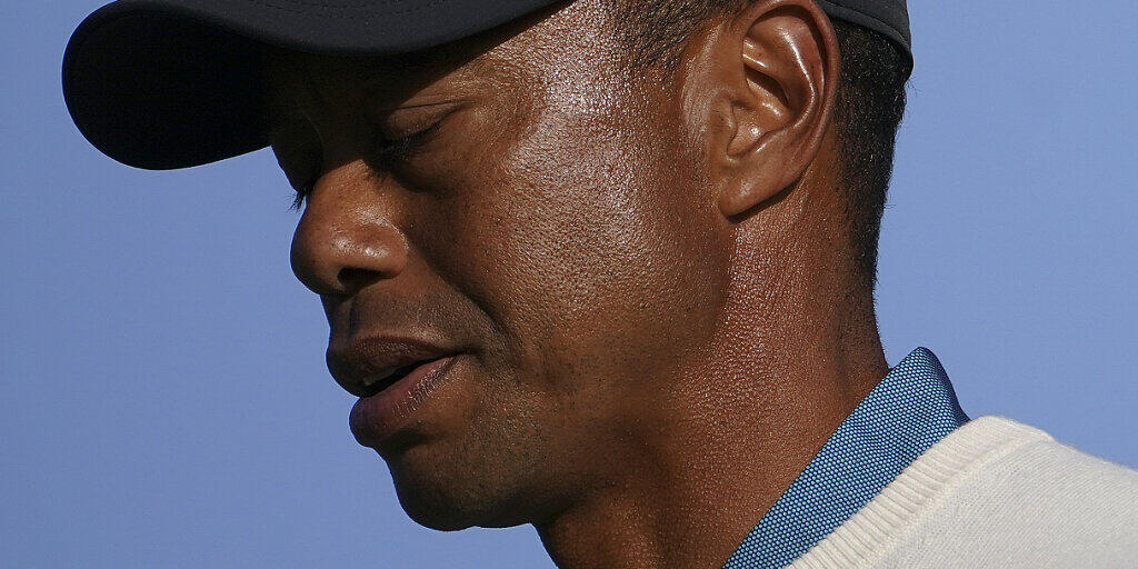 Tiger Woods ein wenig nachdenklich