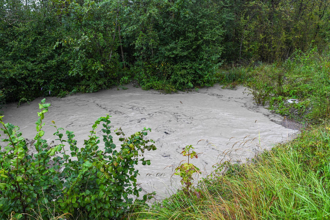 Hochwasser Rhein und Kanal