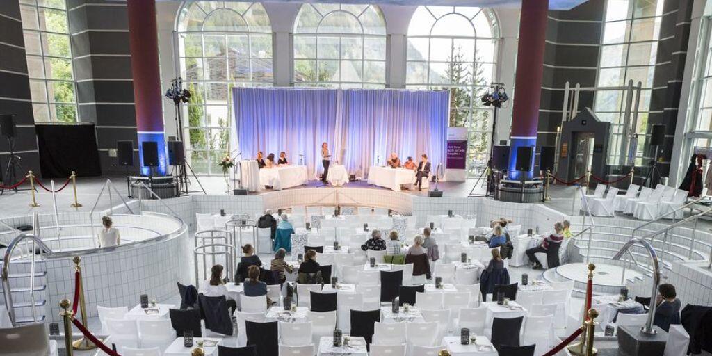Die trockengelegte Alpentherme ist einer der eher schrägen Orte, an denen sich das 23. Internationale Literaturfestival Leukerbad vom 29. Juni bis zum 1. Juli abspielt. (Archivbild)